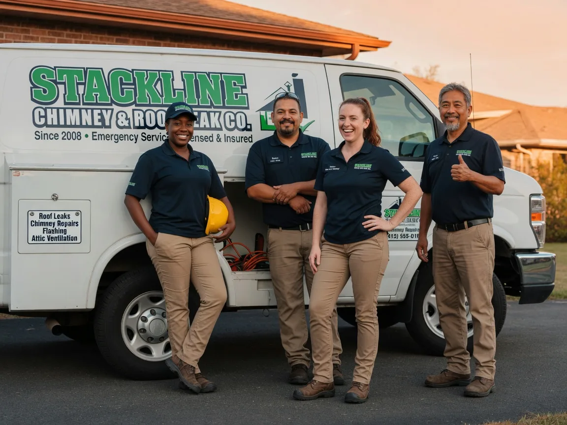 Chimney flashing repair company in Sullivan, OH